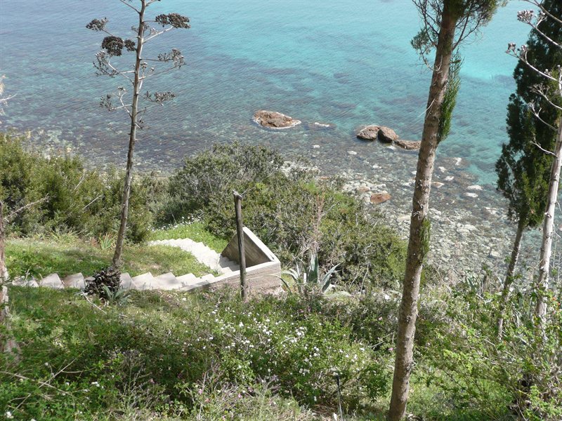 View from restaurant at Aphrodite's Baths