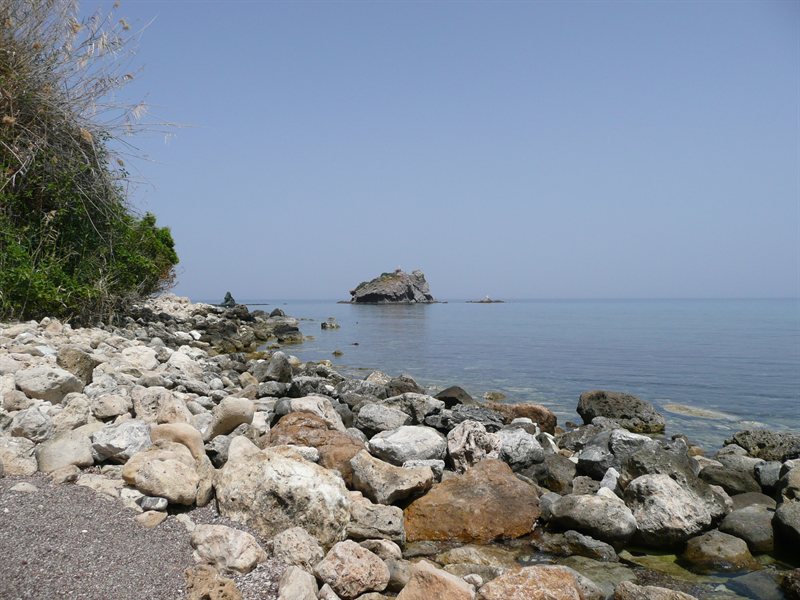 Beach at Aphrodite's Baths