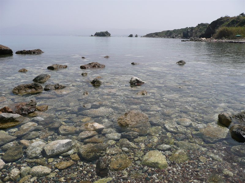 Beach at Aphrodite's Baths