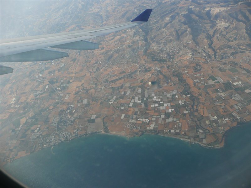 View over Cyprus