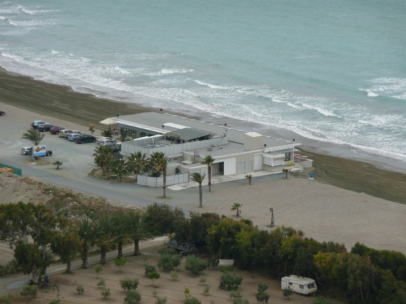 Middle Taverna at Curium Beach