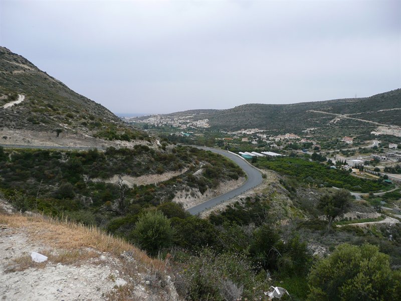 View from Yermasoyia Dam