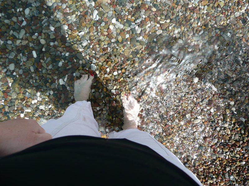 Clear water at Latchi