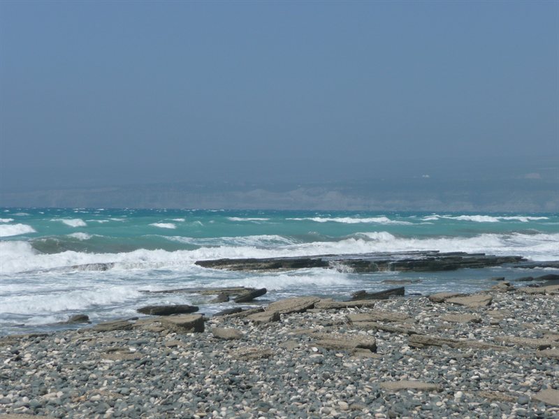 View from wreck back towards Curium Beach