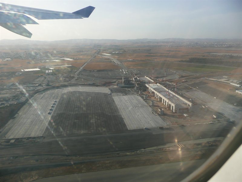 New airport terminal at Larnaca