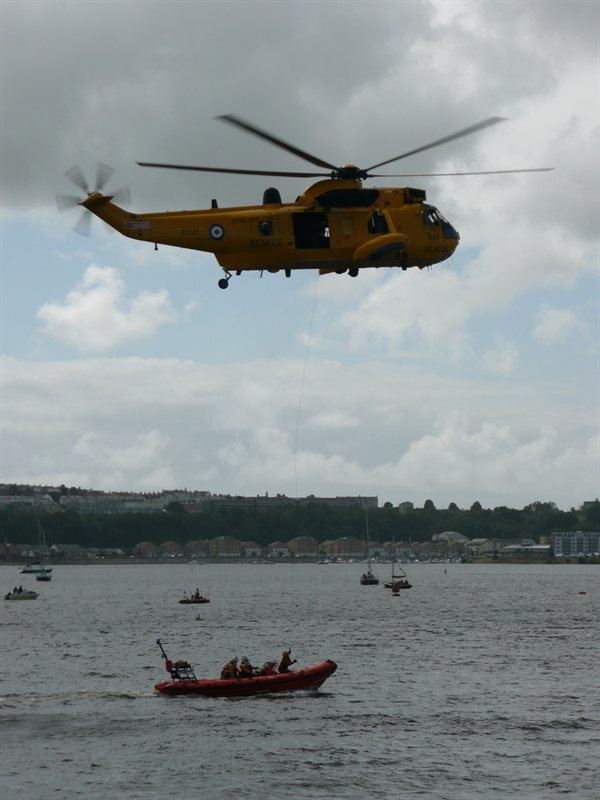 Sea King and RNLI