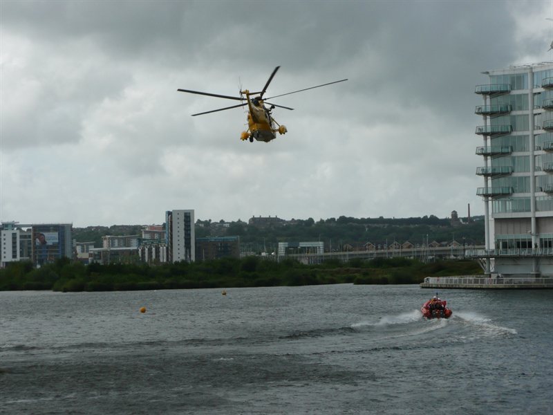 Sea King and RNLI