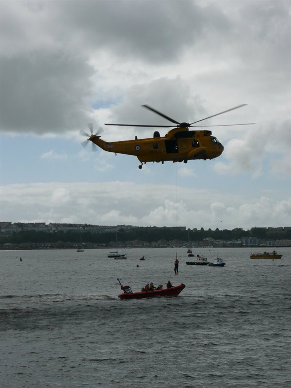 Sea King and RNLI