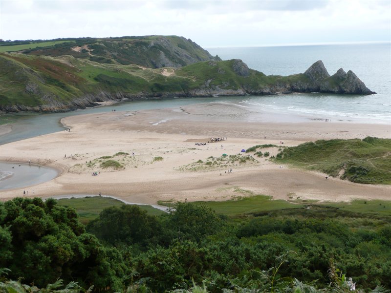 Three Cliffs Bay