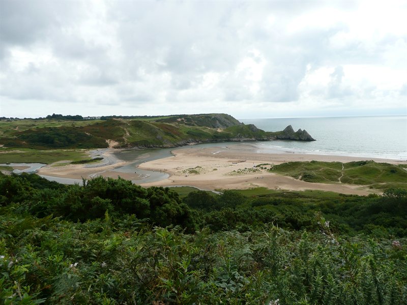 Three Cliffs Bay