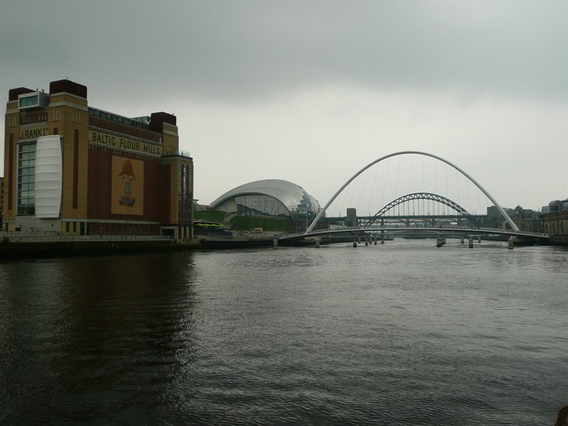 Baltic and bridges from the Tyne