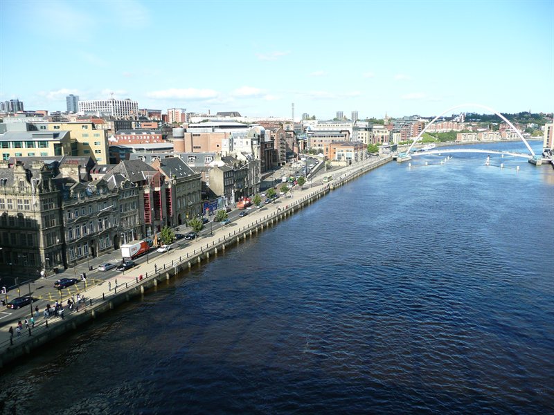 View from the Tyne Bridge