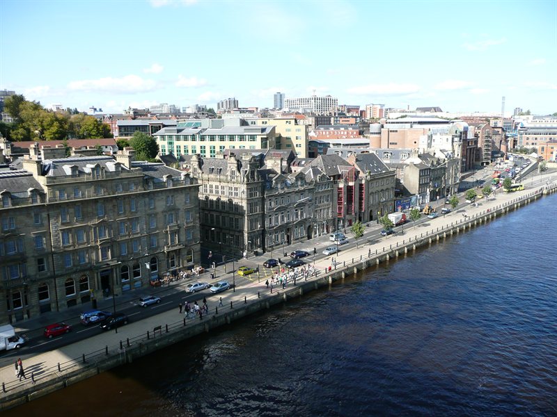 View from the Tyne Bridge