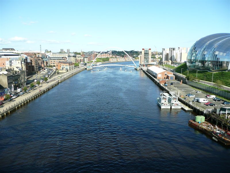 View from the Tyne Bridge