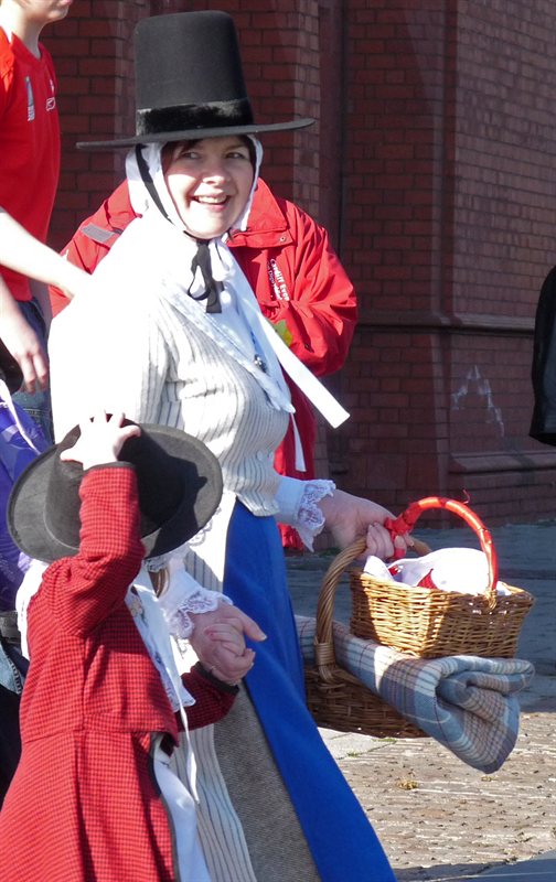 Welsh Lady in National Costume