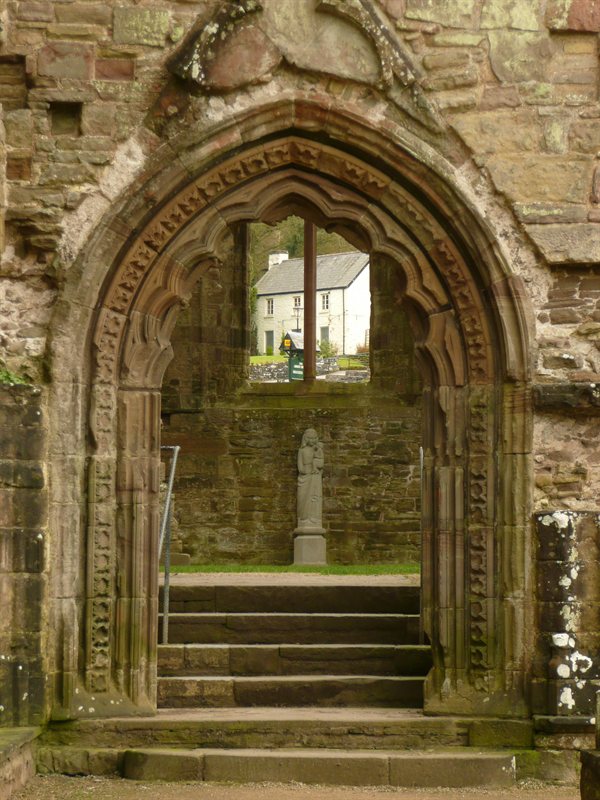 Inside Tintern Abbey