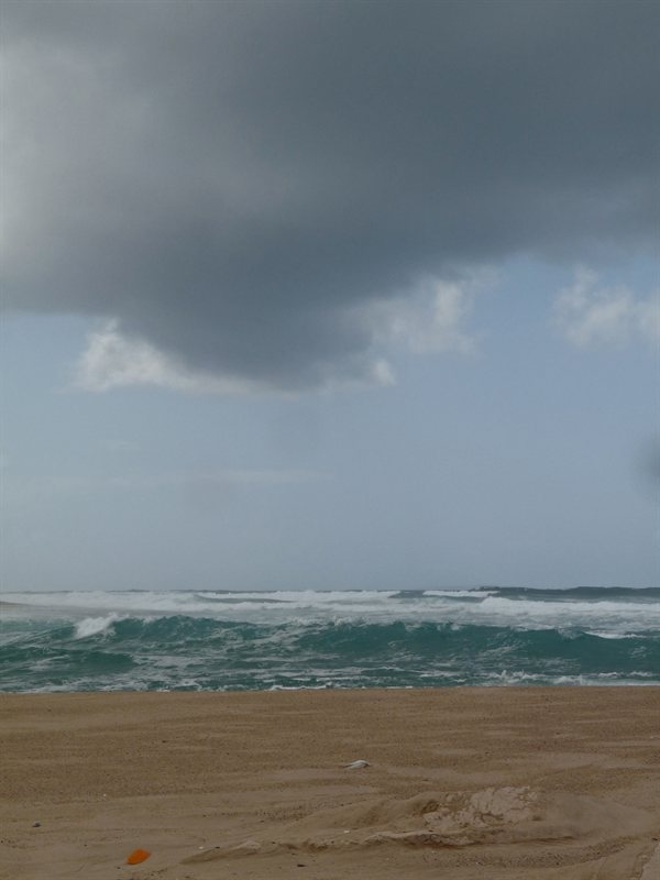 Foz do Arelho - stormclouds gathering