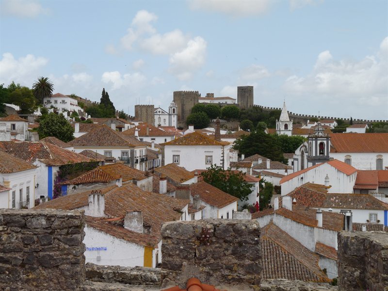 View over Obidos