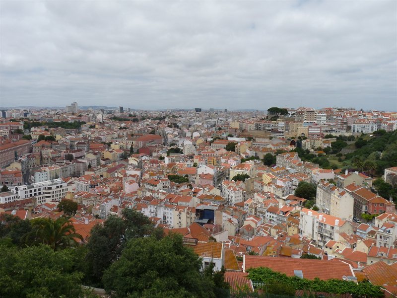 View of Lisbon from Castelo de Sao Jorge