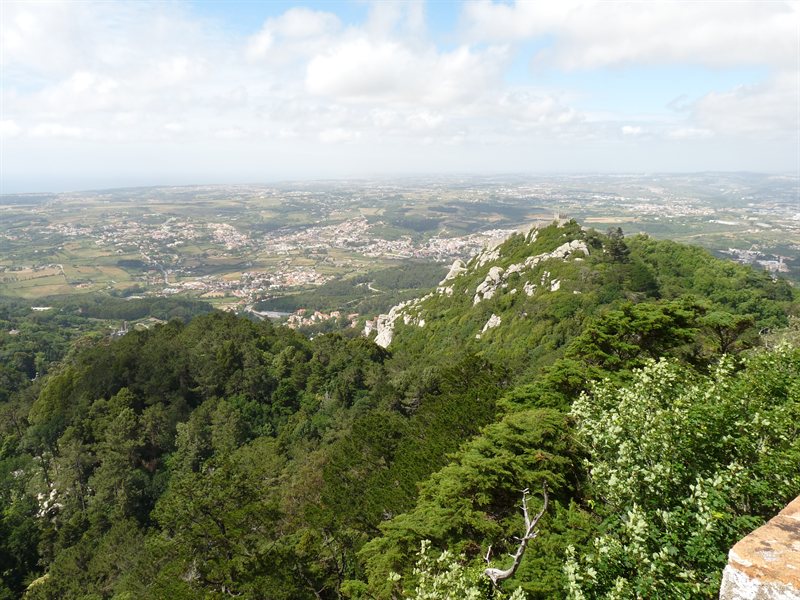 Moorish castle in the distance