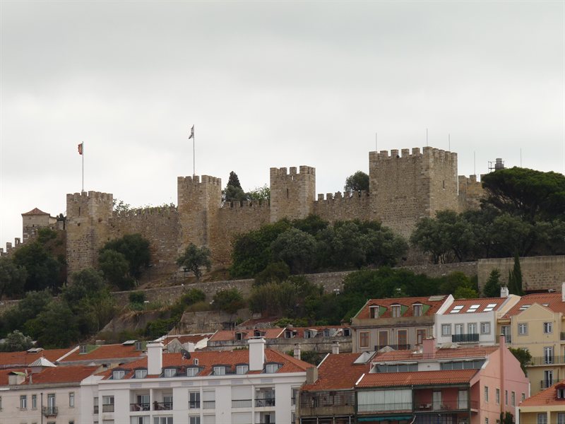 Castelo de Sao Jorge overlooking Lisbon