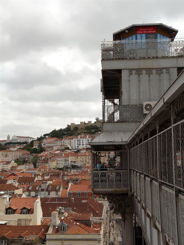 Top of Elevador de Santa Justa