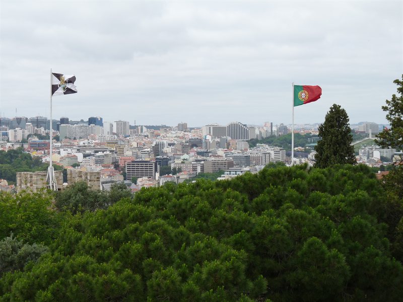 View of Lisbon from Castelo de Sao Jorge