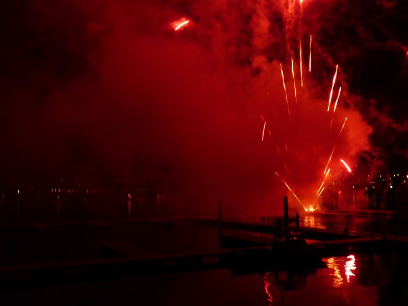 Fireworks at WOW on the Waterfront