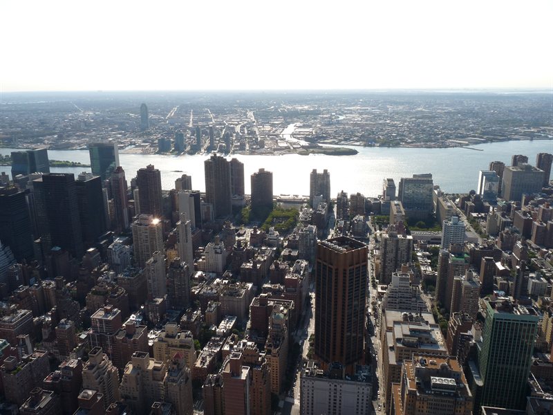 Looking towards Queens