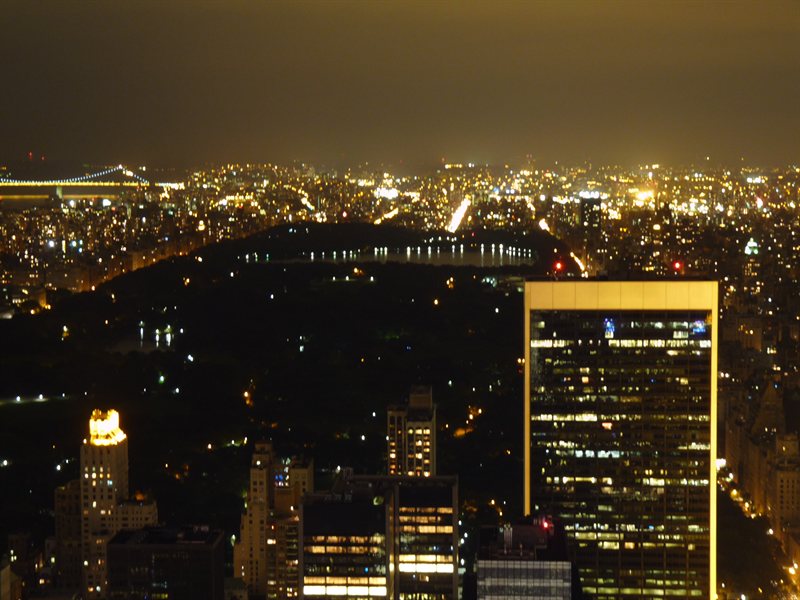 View over Central Park