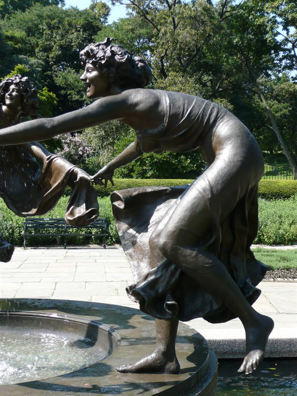Fountain in Conservatory Garden