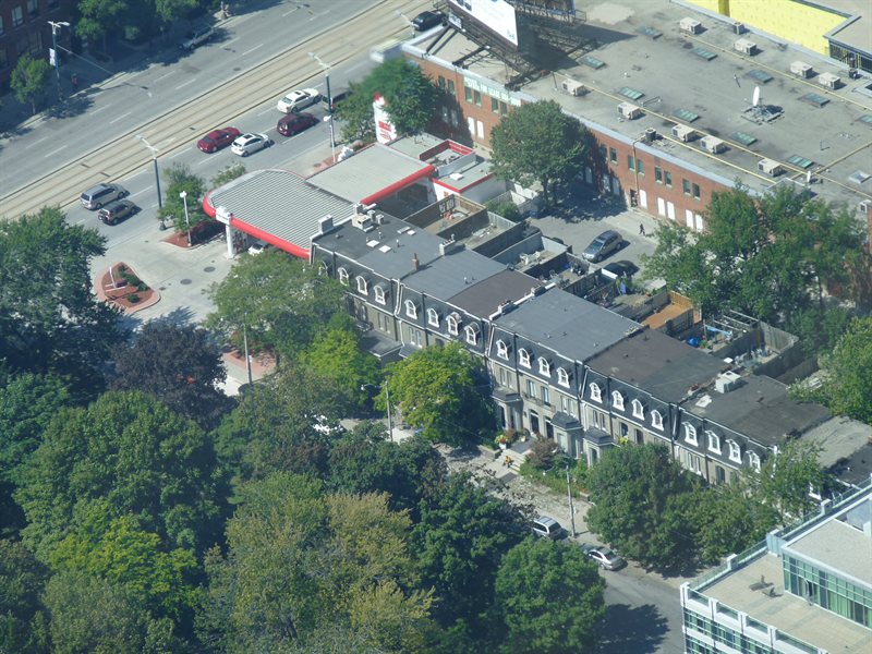 Clarence Street from the CN Tower