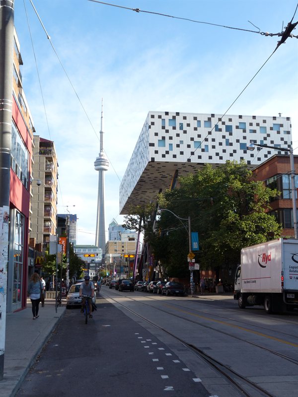 The CN Tower from a distance