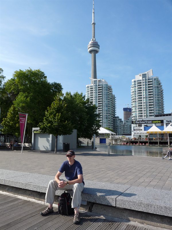 Ed and the CN Tower