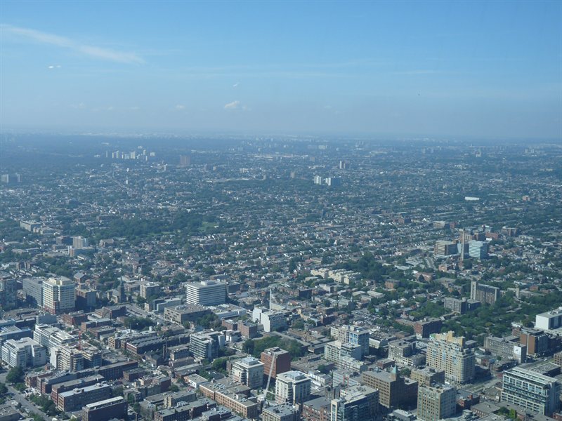 Views from the CN Tower
