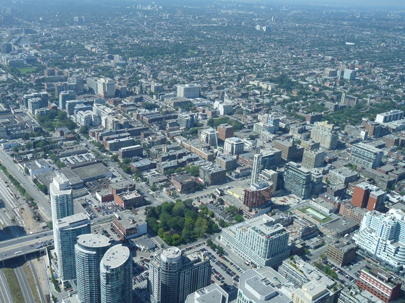 Views from the CN Tower