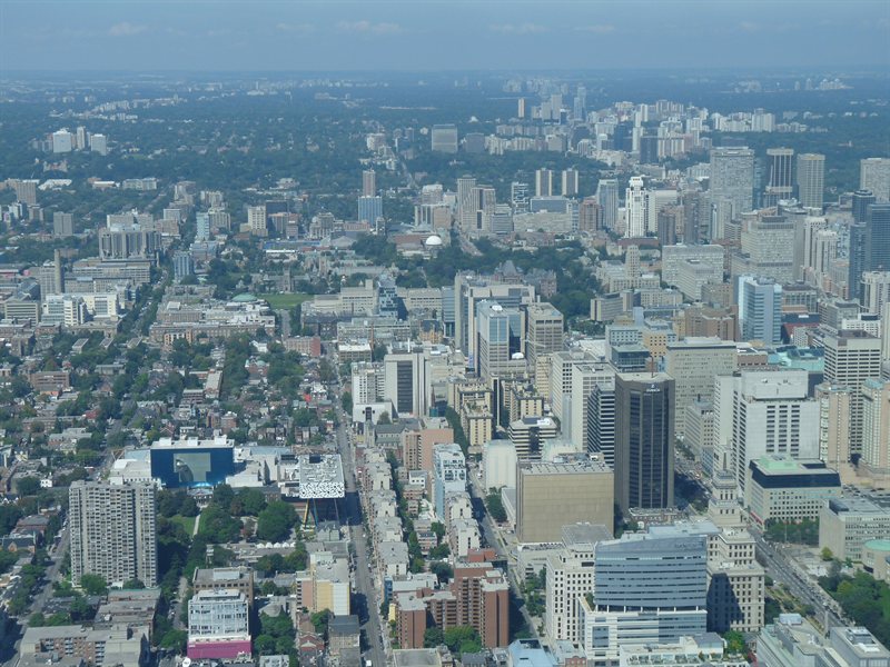 Views from the CN Tower