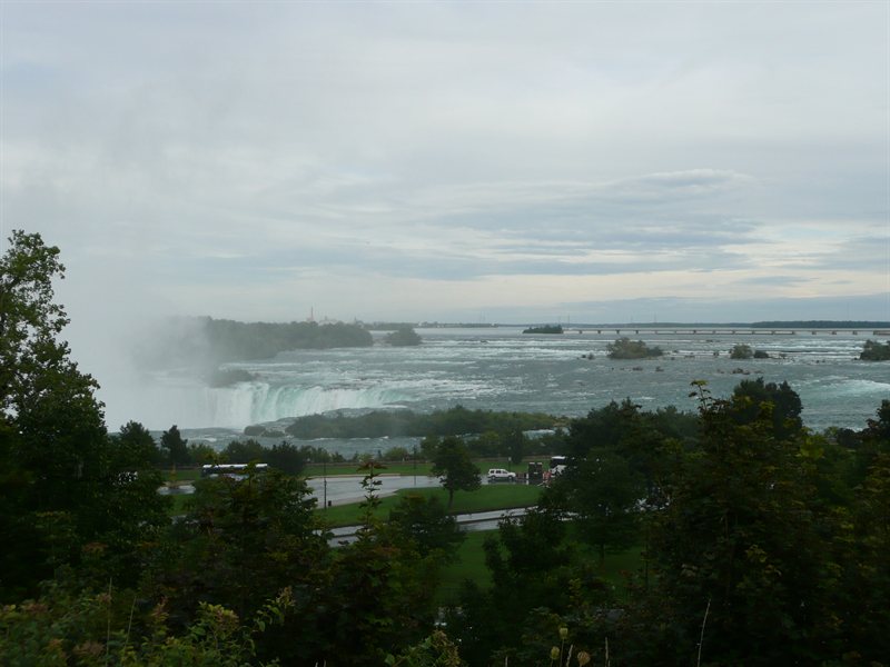 The Falls viewed from Fallsview Casino Resort