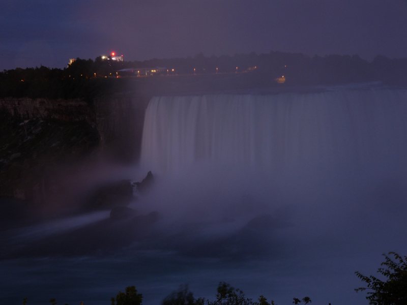 The Falls at night