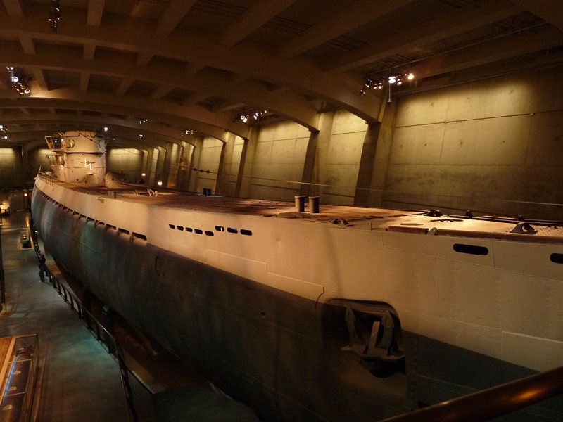 U505 German U-boat at the Chicago Museum of Science and Industry