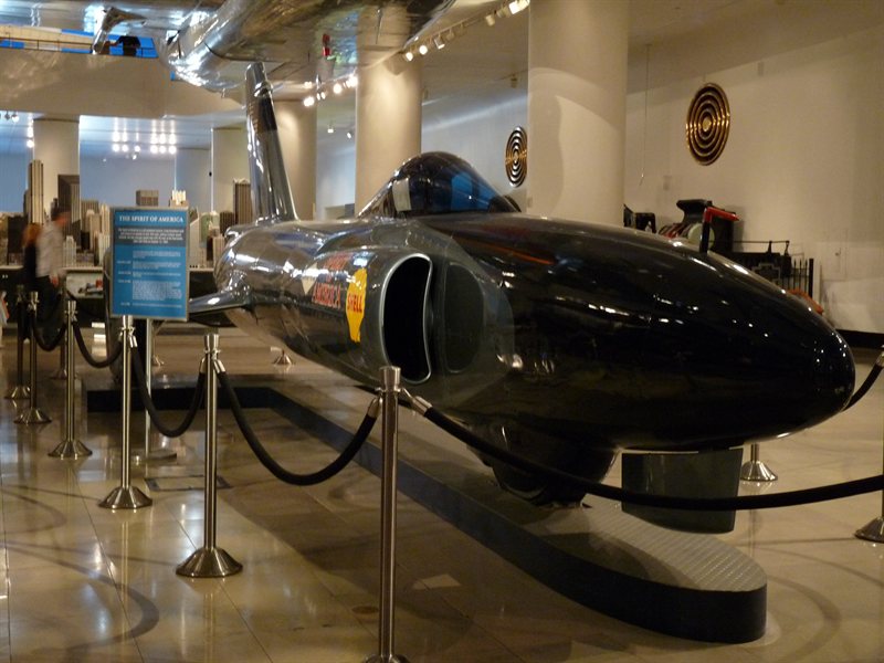 The "Sprit of America" at the Chicago Museum of Science and Industry