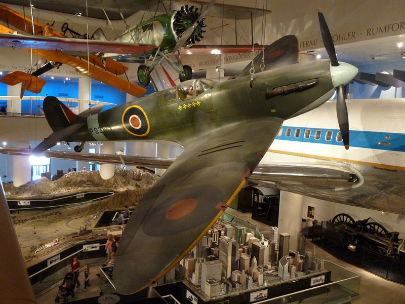 Spitfire at the Chicago Museum of Science and Industry