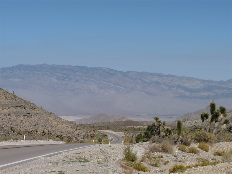 On the road to Beatty