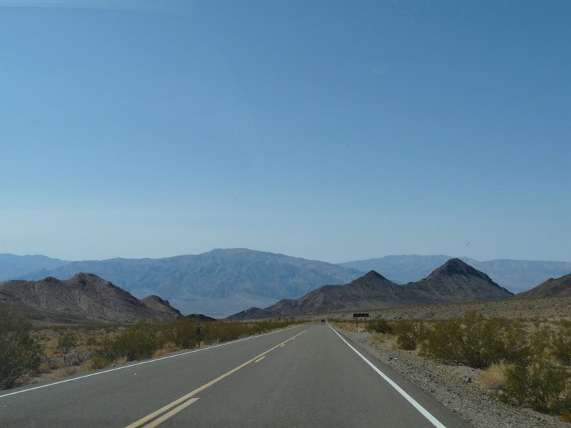 Road into Death Valley