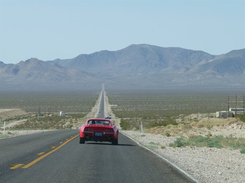 Road from Beatty to Death Valley