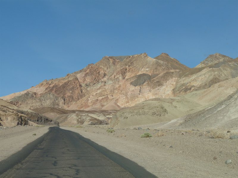 Artists Drive in Death Valley