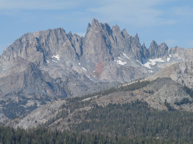 Mountain views near Mammoth
