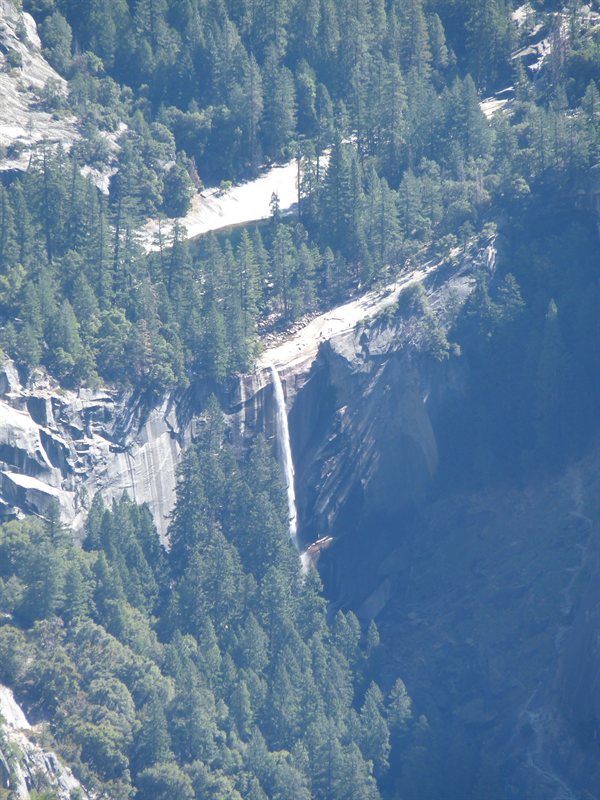 Vernal Falls from Glacier Point