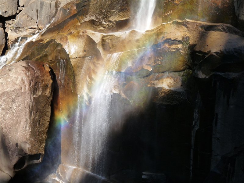 Rainbow at Vernal Falls