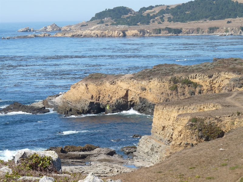 The Pacific Coast on Highway 1